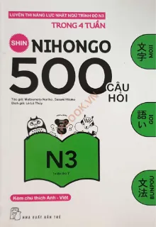 Ảnh của Shin Nihongo 500 Câu Hỏi N3 Bản Tiếng Việt