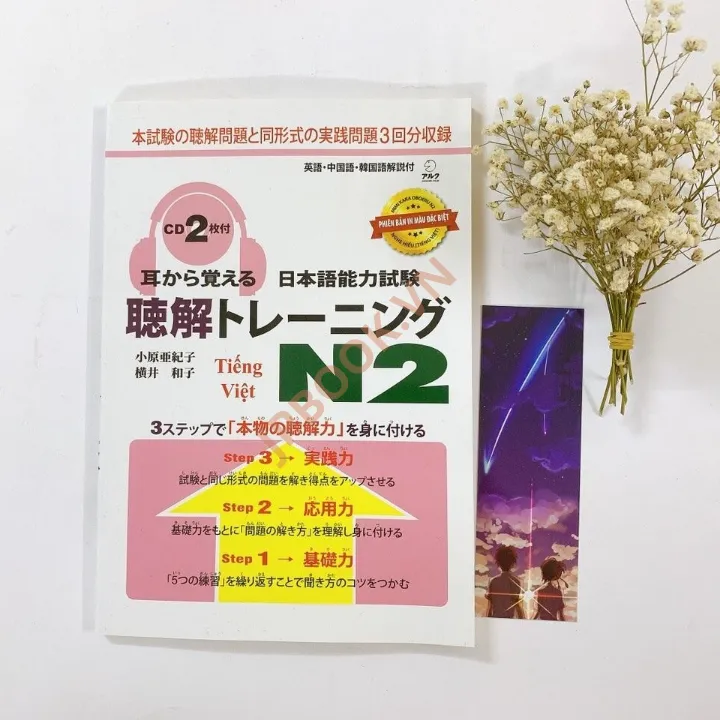 Hiển thị chi tiết cho Mimikara Oboeru N2 - Nghe Hiểu Bản Dịch Việt - Kèm CD Ảnh của Mimikara Oboeru N2 - Nghe Hiểu Bản Dịch Việt - Kèm CD