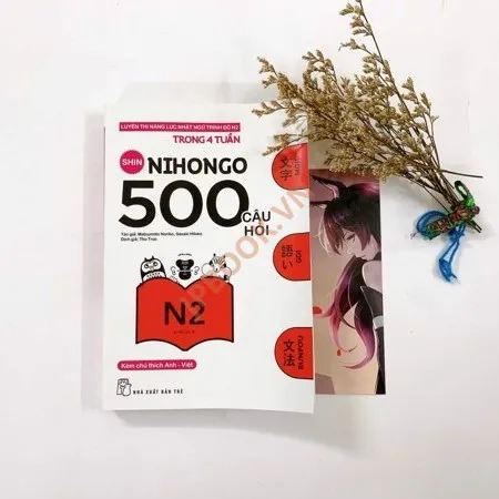 Hiển thị chi tiết cho Shin Nihongo 500 Câu Hỏi N2 Bản Dịch Việt Ảnh của Shin Nihongo 500 Câu Hỏi N2 Bản Dịch Việt