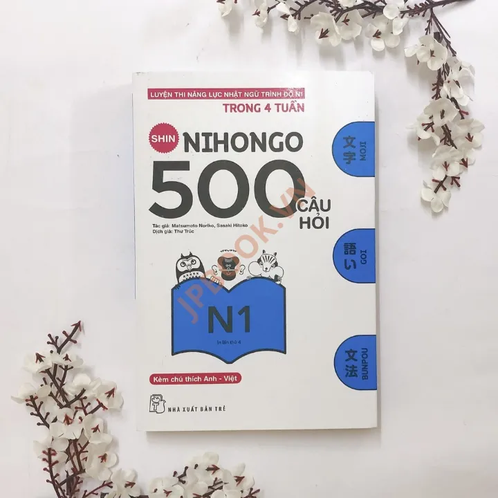 Hiển thị chi tiết cho Shin Nihongo 500 Câu Hỏi N1 Bản Dịch Việt Ảnh của Shin Nihongo 500 Câu Hỏi N1 Bản Dịch Việt
