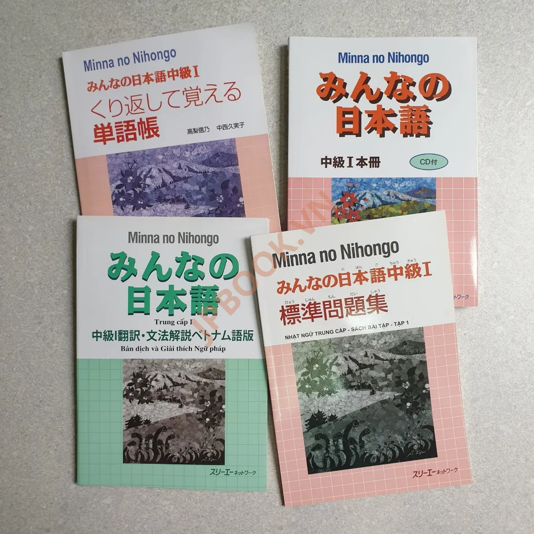 Ảnh của Bộ Minna No Nihongo Trung Cấp 1 - 4 Cuốn (Tương Đương N3)