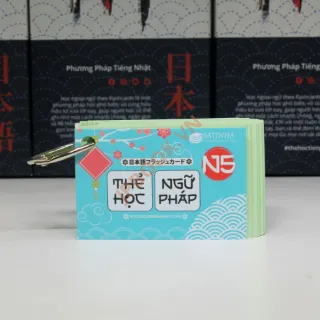 Ảnh của Flashcard - Thẻ Học Ngữ Pháp N5 Bản Mới- 1 Xấp