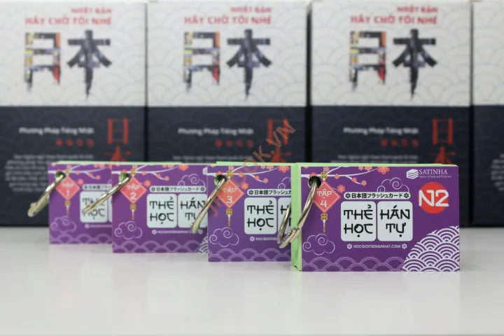 Hiển thị chi tiết cho Flash Card  - Thẻ Học Kanji N2 Bản Mới - 4 Xấp Ảnh của Flash Card  - Thẻ Học Kanji N2 Bản Mới - 4 Xấp