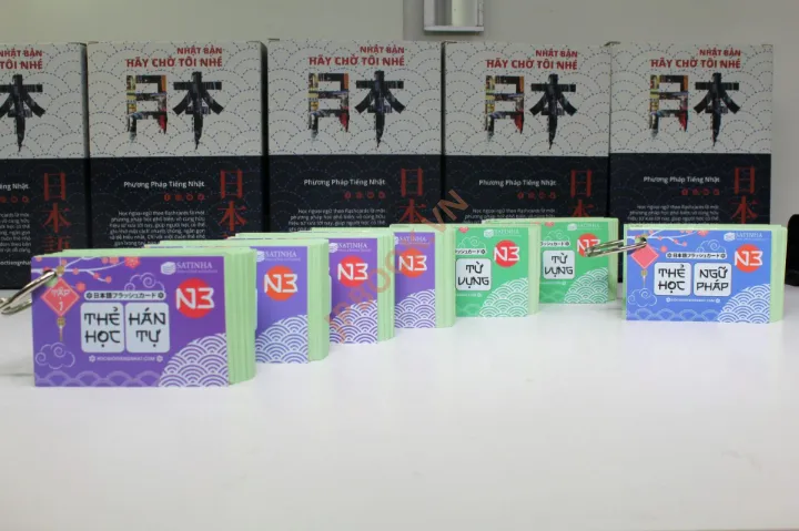 Hiển thị chi tiết cho Bộ Flash Card  - Thẻ Học Tiếng Nhật N3  Bản Mới- 7 Xấp Ảnh của Bộ Flash Card  - Thẻ Học Tiếng Nhật N3  Bản Mới- 7 Xấp
