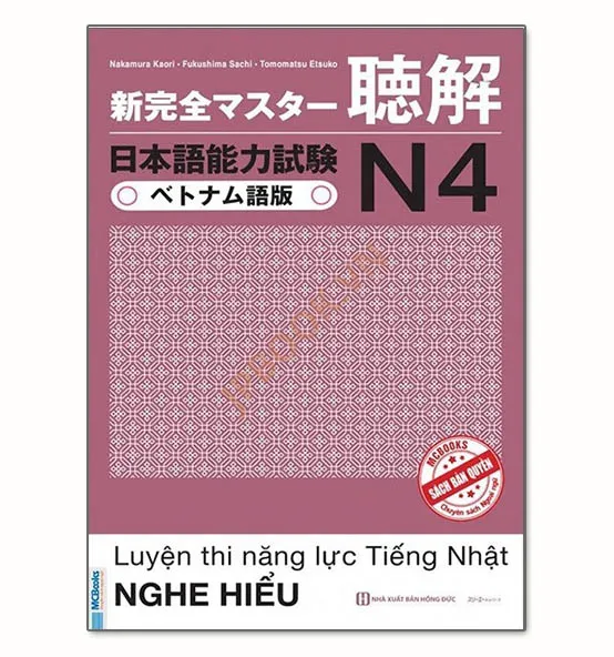 Ảnh của Shinkanzen Masuta N4 - Nghe Hiểu (tiếng Việt kèm CD)